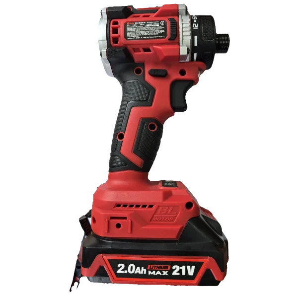 Аккумуляторный бесщеточный шуруповёрт EDON ED-SM21 BL (без патрона)