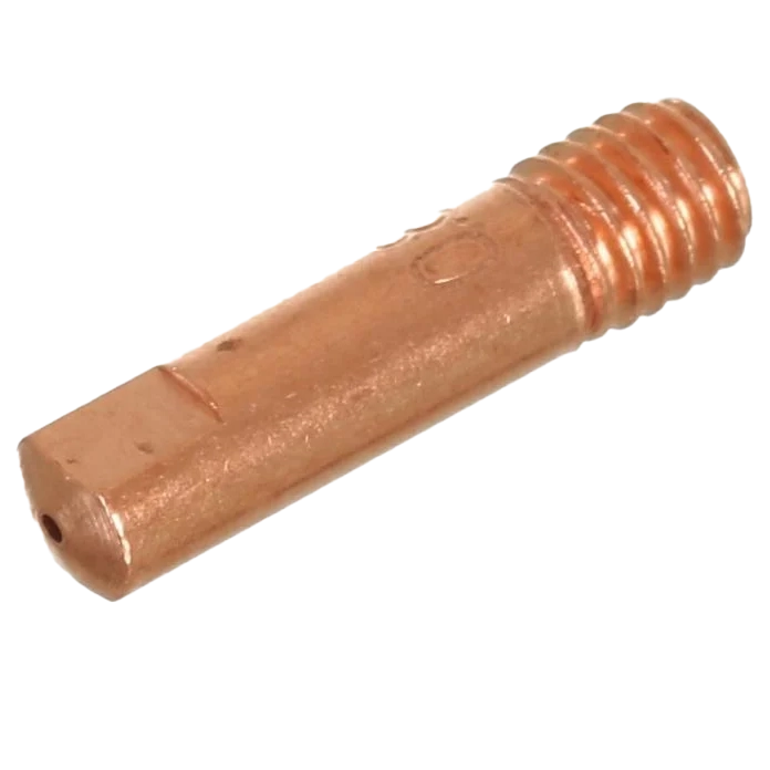 Tokosmnyj-nakonechnik-0.8mm-M6 Токосъемный наконечник для сварочной горелки M6 - Зображення 1