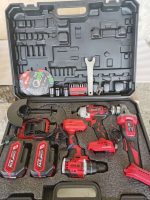 Акумуляторний набір EDON ED-COMBO-3K (болгарка, шуруповерт, гайковерт) - Зображення 3
