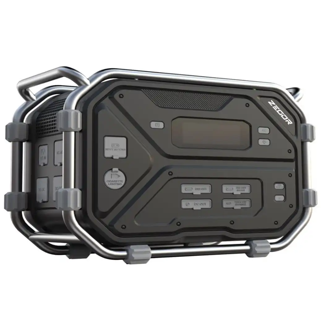 2400 Портативна зарядна станція ZEGOR YC2400 2400 Вт, 2621 Вт·год LiFePO₄ - Зображення 1