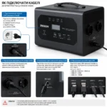 Зарядна станція Zegor YC600 600 Вт, LiFePO4 655,36 Вт·год - Зображення 9
