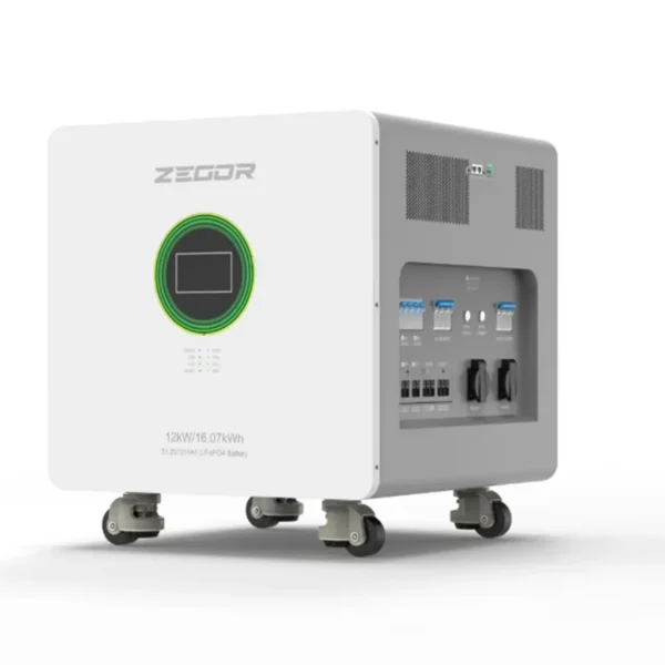 Гібридна інверторна система ZEGOR YCN12000-16 Professional 12 кВт, 16,07 кВт·год LiFePO₄