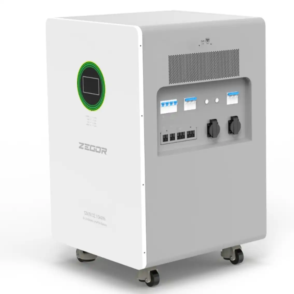 YCN12000-32 Гібридна інверторна система ZEGOR YCN12000-32 Professional 12 кВт, 32,14 кВт·год LiFePO₄ - Зображення 1