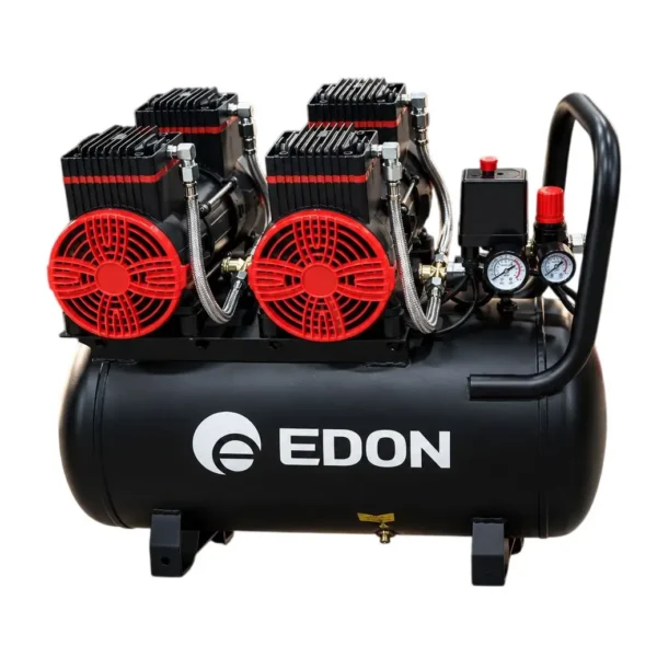 Безмасляний компресор EDON ED 2000/2-50L, 50 л, 2 кВт, 8 бар